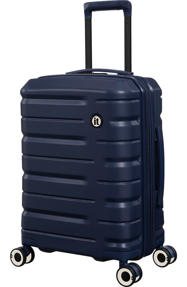 IT LUGGAGE Submission 21-Inch Hardside Carry-On Spinner, Main, color, Navy Blazer