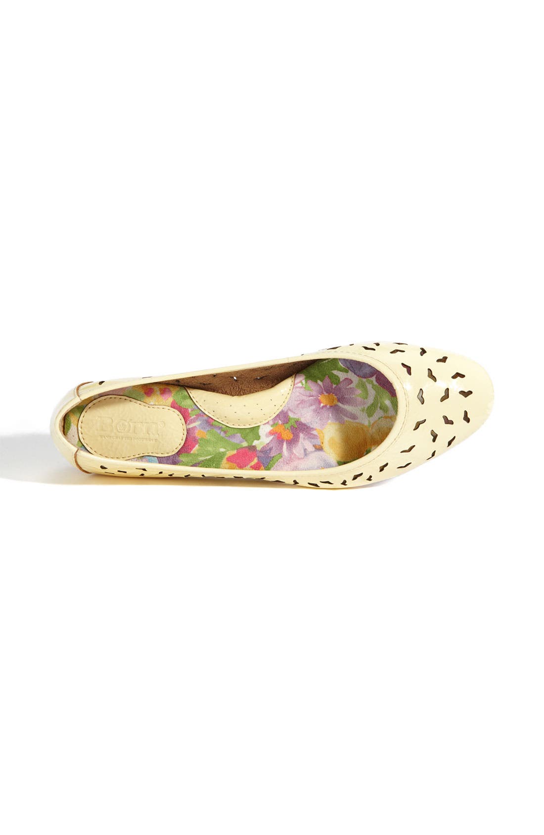 'Canarie' Flat, Alternate, color, CREAM PATENT
