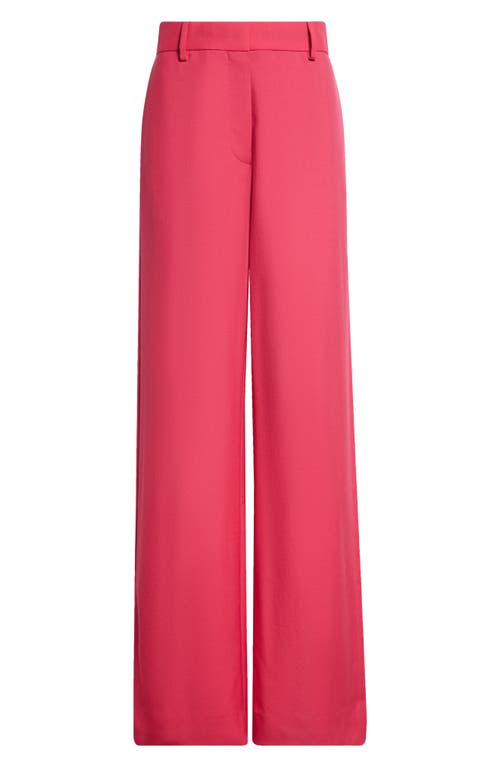 Dries Van Noten Wool & Mohair Straight Leg Pants