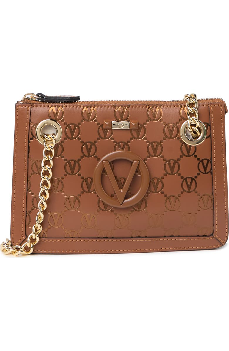 VALENTINO BY MARIO VALENTINO Ginette Leather Monogram Shoulder Bag ...