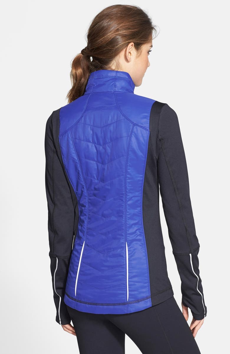 Zella 'Motion' Colorblock Half-Zip Jacket, Alternate, color, 