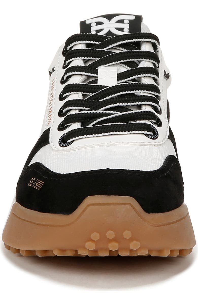 Sam Edelman Layla Sneaker, Alternate, color, Black/White