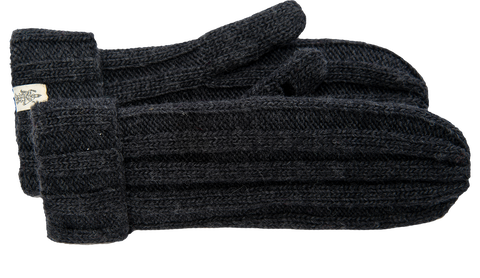 Ribbed Mittens