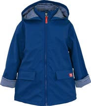 Widgeon Zip Front Hooded Raincoat