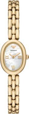 Emporio Armani Sinfonia Mother-of-Pearl Bracelet Watch, 18mm x 24mm
