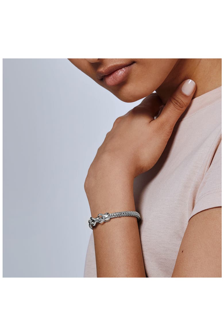 Classic Chain Bracelet, Alternate, color, SILVER