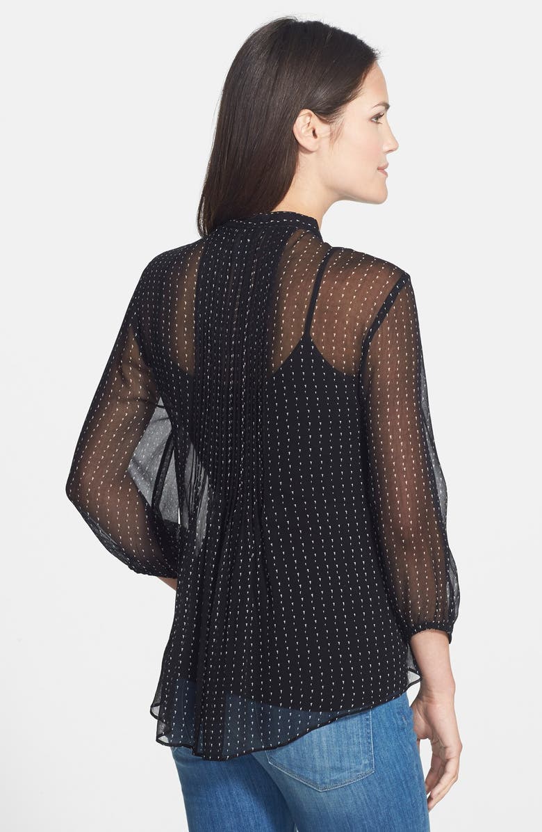Casual Studio Sheer Pintuck Pleat Blouse, Alternate, color,