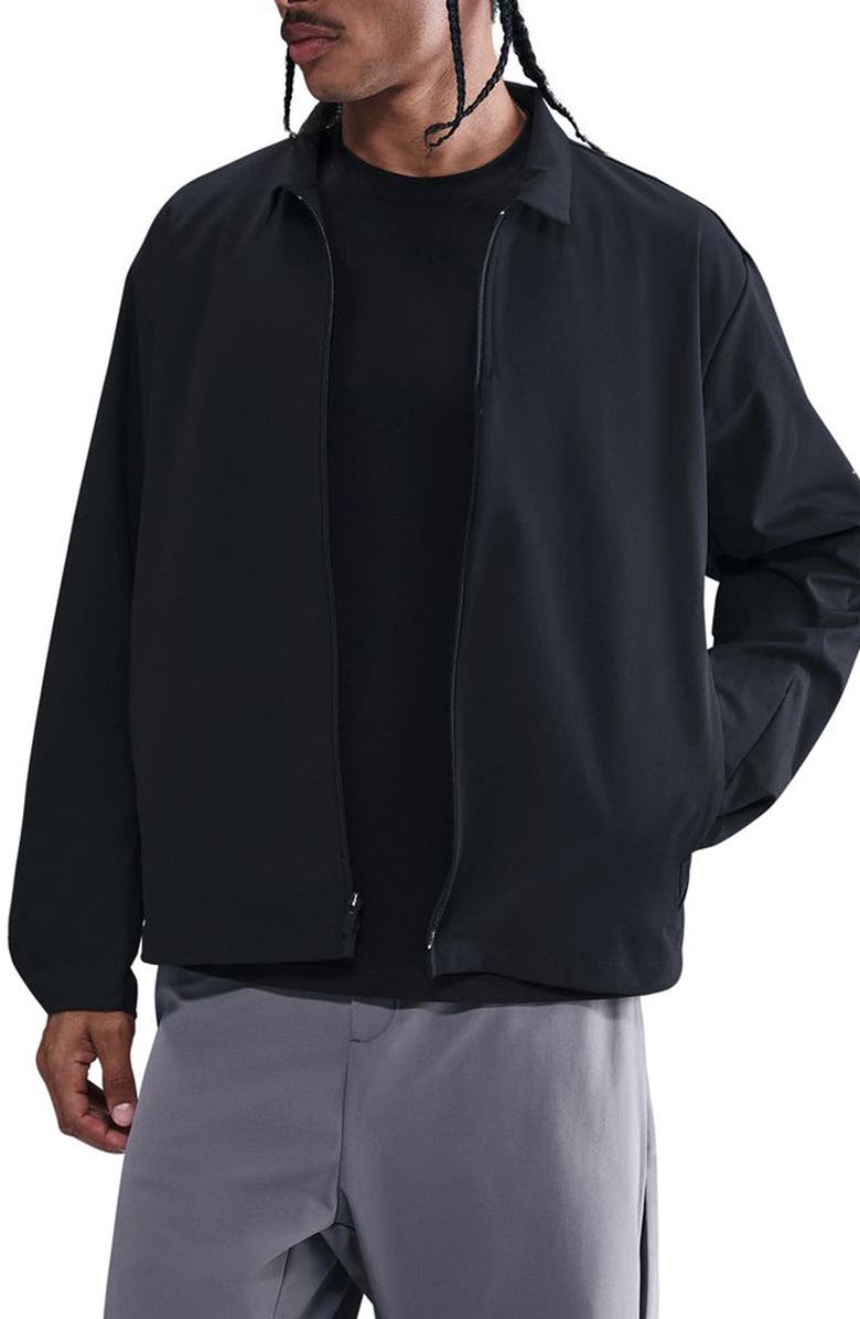 Nike Dri-FIT 24.7 PerfectStretch Zip-Up Shirt Jacket, Main, color, 