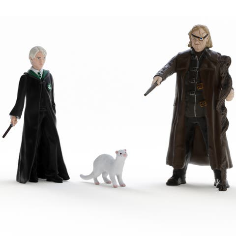 Wizarding World 3 Figure Set, Mad Eye Moody, Draco Malfoy & Ferret