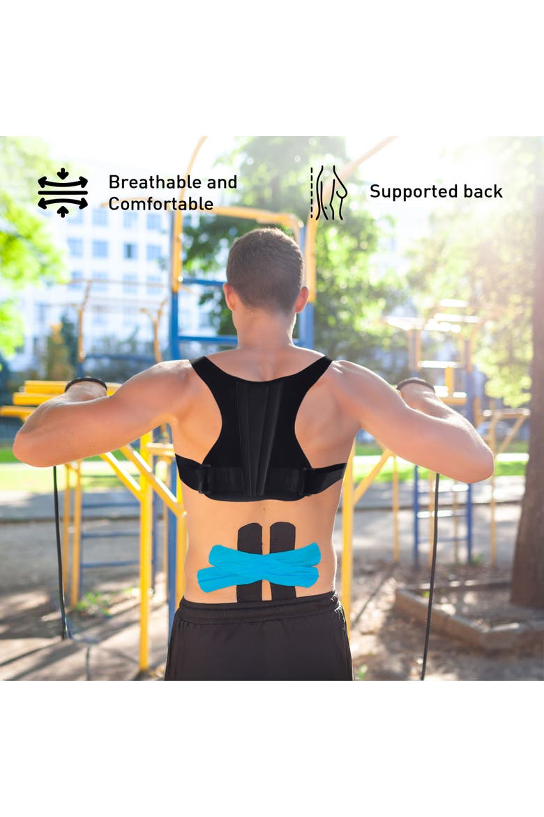 Back Health Essentials Kit Multi-Level Stretch & Posture Perfection., Alternate, color, Multicolor