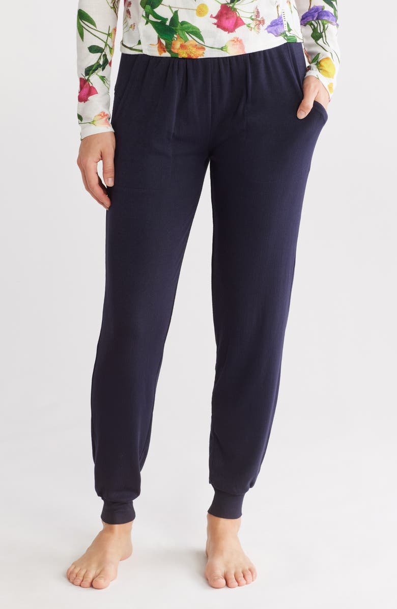Ted Baker Pointelle Joggers, Main, color, Bartone Blue