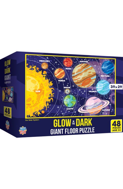 Glow in the Dark Solar System 48 Puzzle