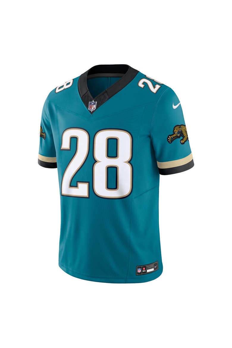 Men's Nike Fred Taylor Teal Jacksonville Jaguars Prowler Throwback Vapor F.U.S.E. Limited Retired Player Jersey, Alternate, color, Teal