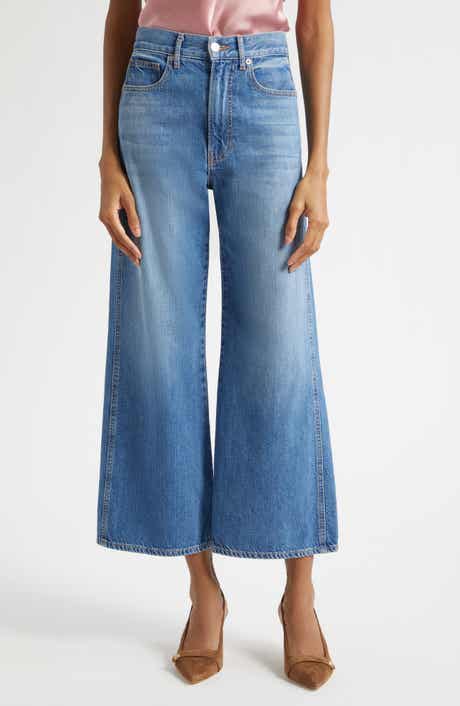 Taylor High Waist Crop Wide Leg Jeans