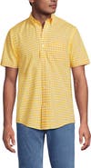 Lands' End Short Sleeve Essential Lightweight Poplin