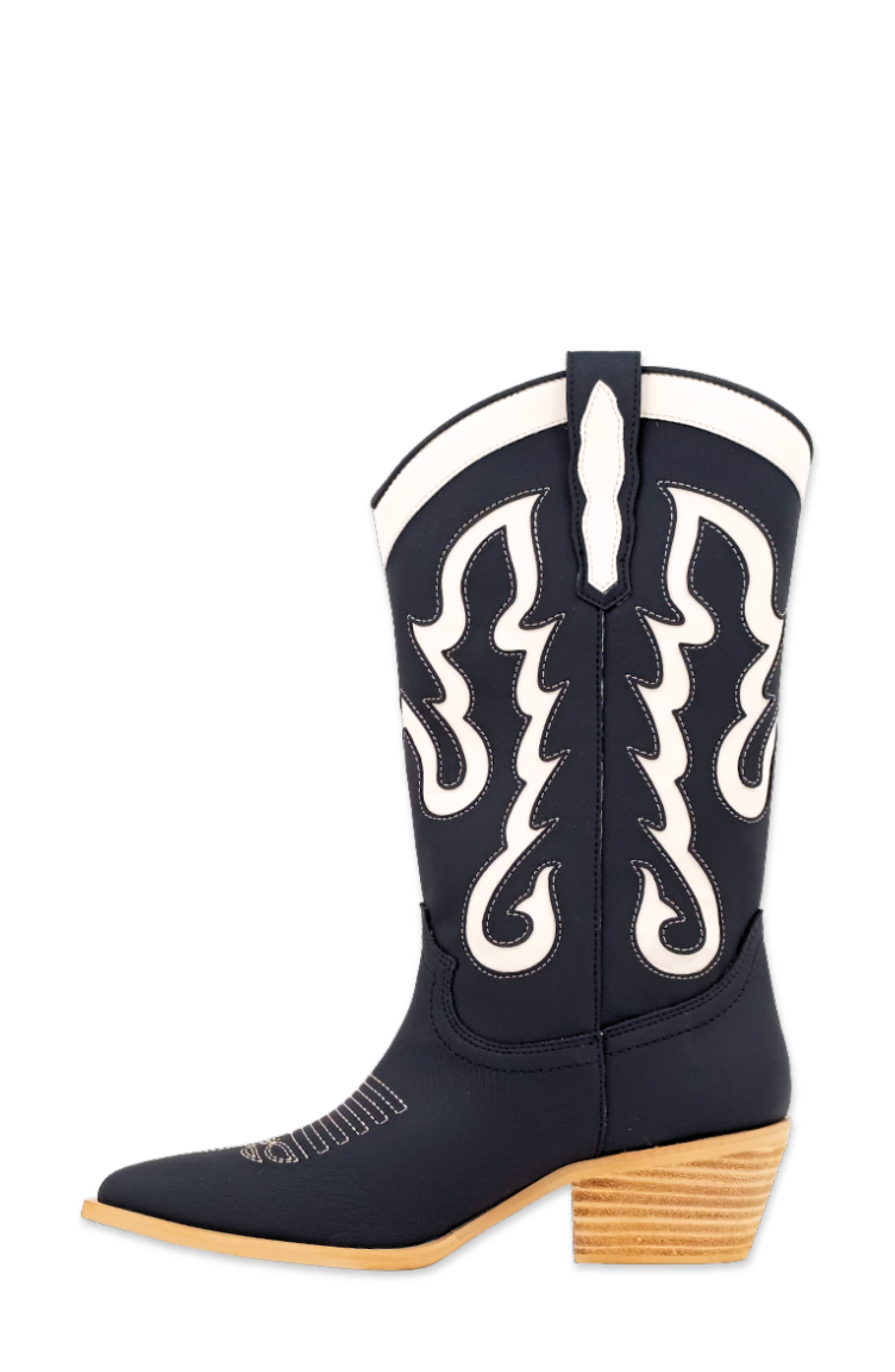 SHUSHOP Yaya Western Boot, Alternate, color, 