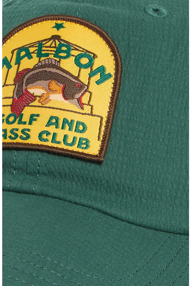 Bass Club Dad Hat, Alternate, color, FOREST
