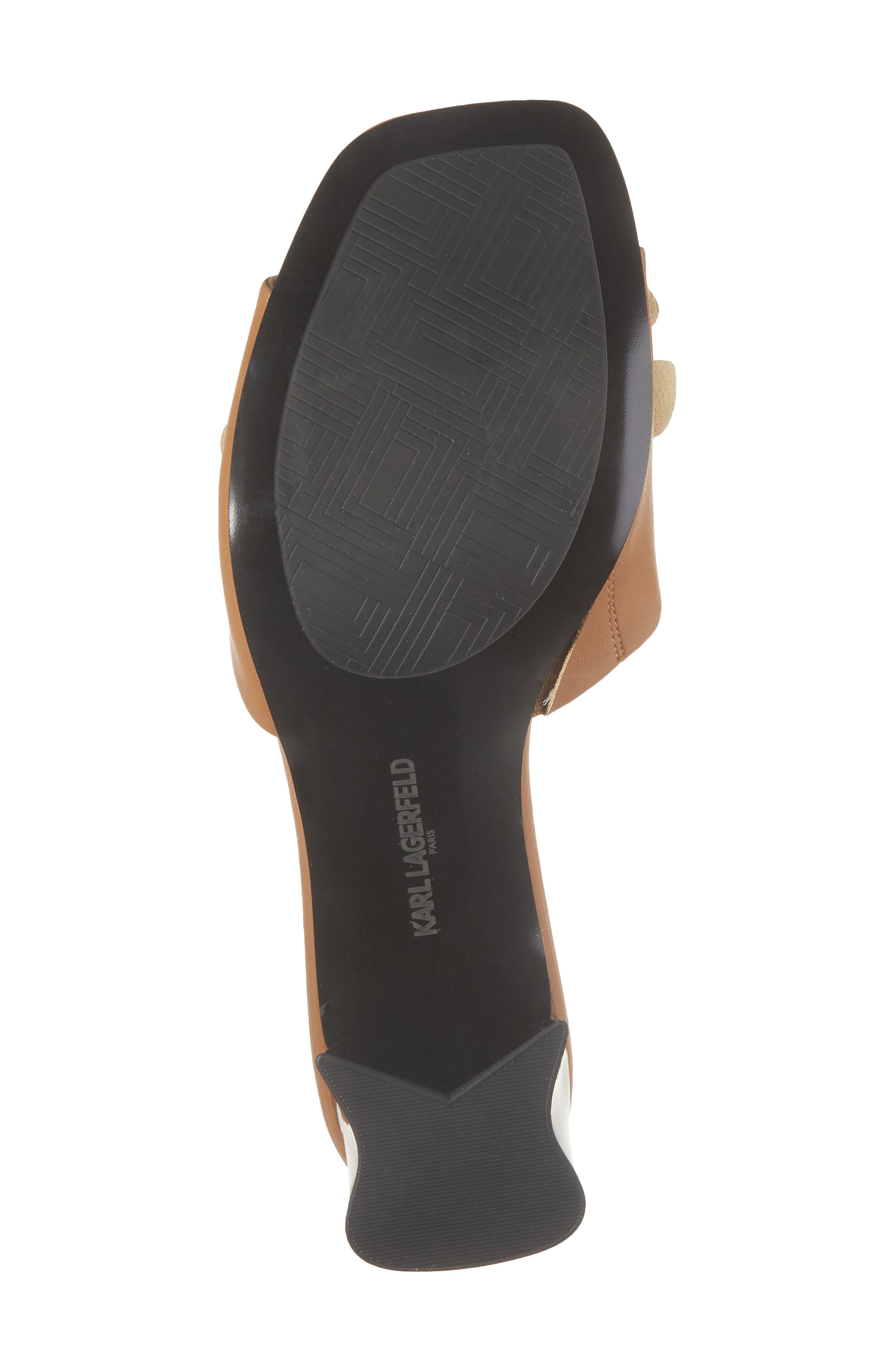 KARL LAGERFELD PARIS Sandreea Slide Sandal, Alternate, color, Tan