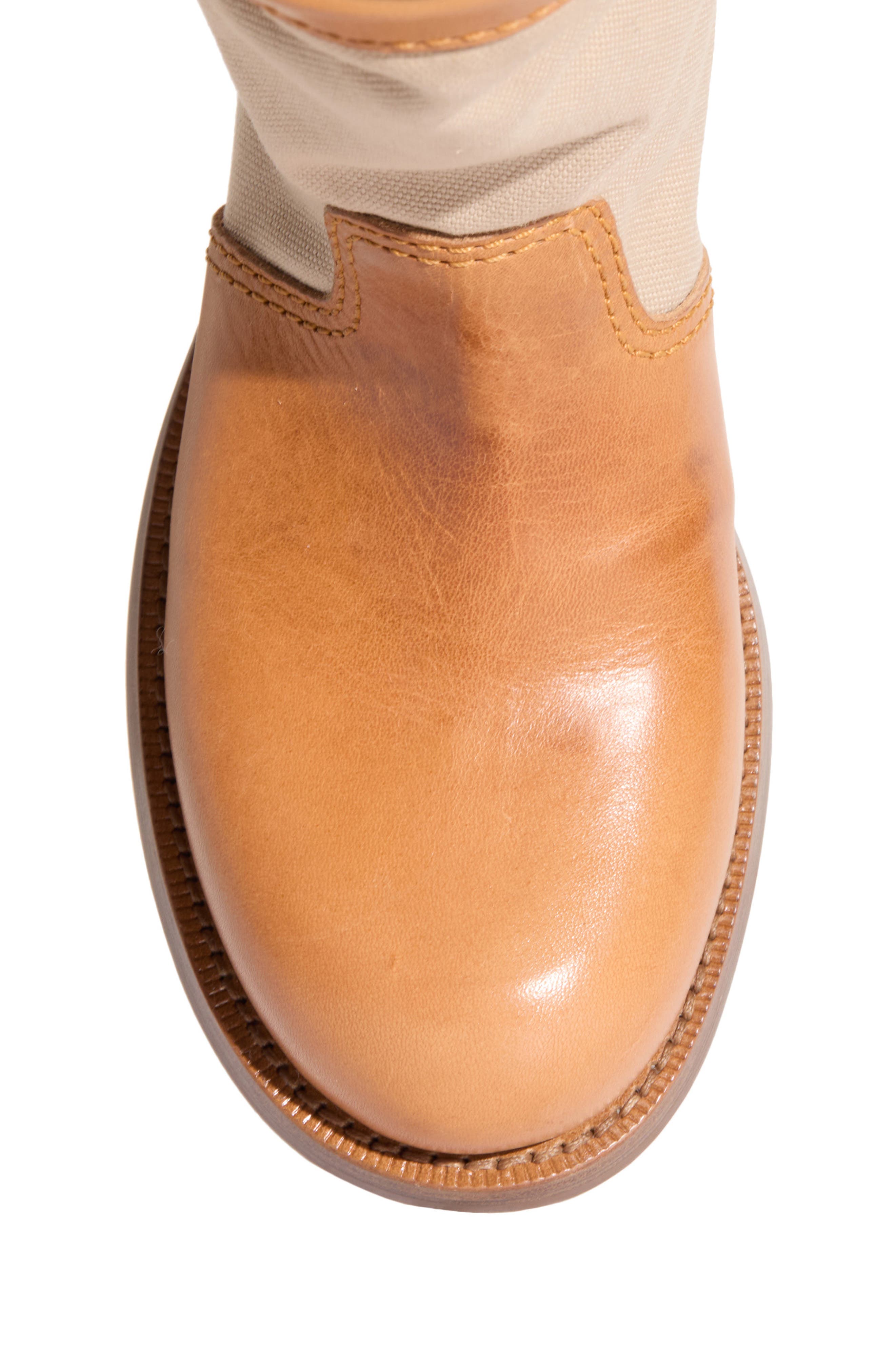 Prada Canvas Boot, Alternate, color, Corda