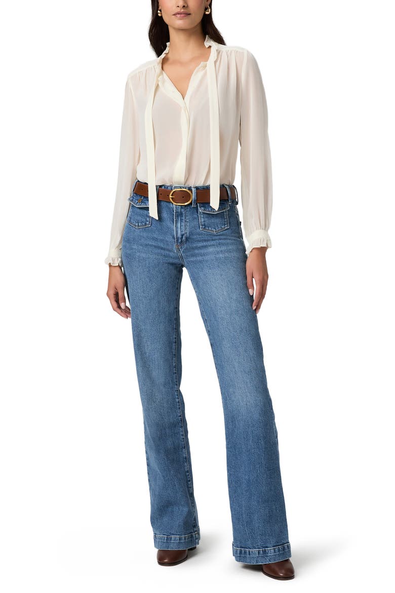 Leenah High Waist Wide Leg Jeans, Alternate, color, COVENTRY