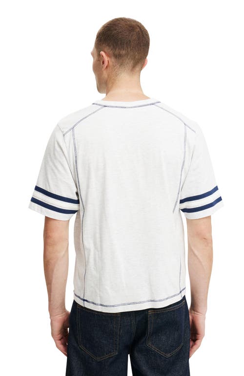 Cotton On Cropped Fit Panel T-shirt In Athletic Marle