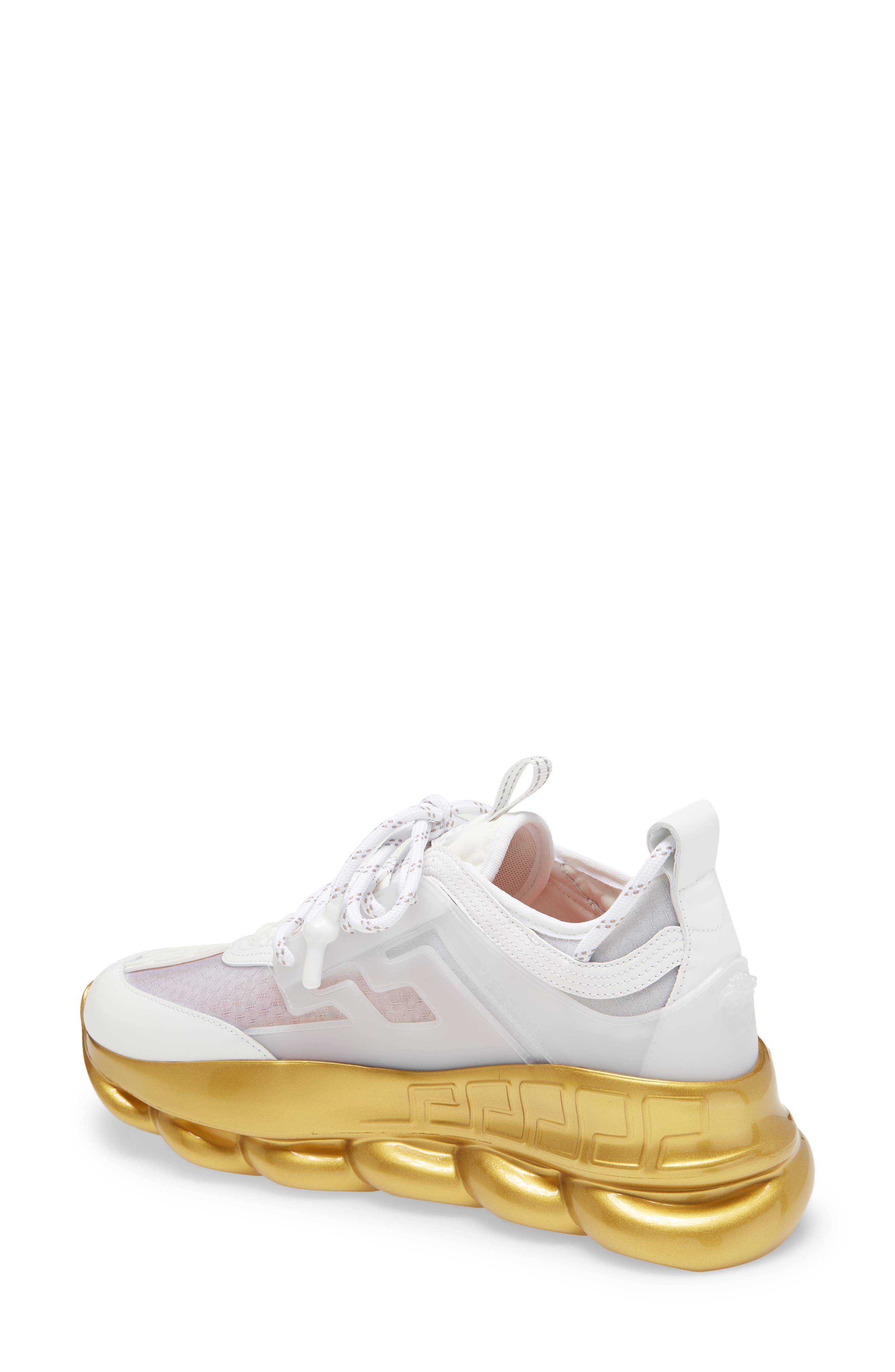 Versace Chain Reaction Sneaker, Alternate, color, 