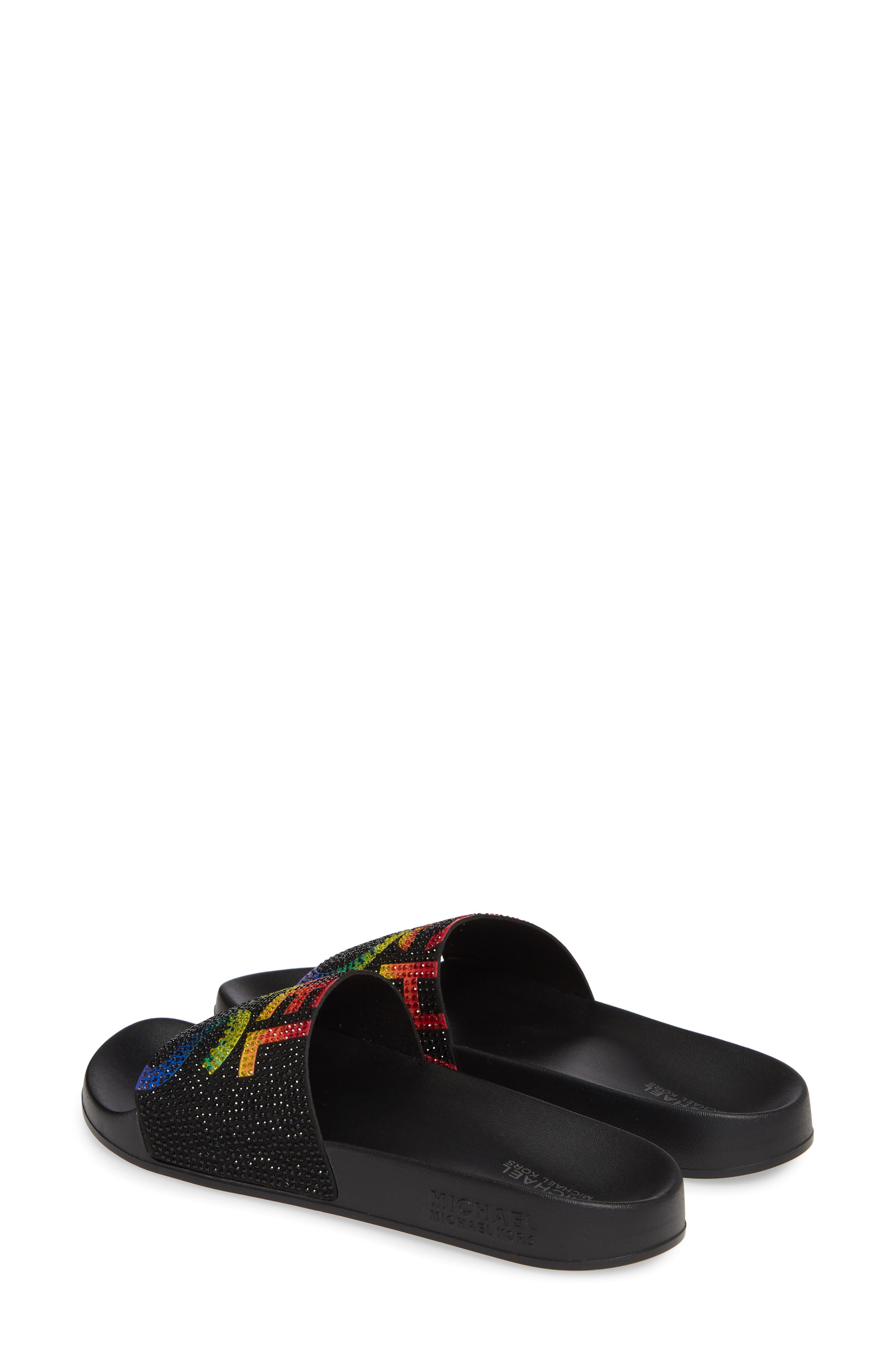 MICHAEL Michael Kors Gilmore Slide Sandal, Alternate, color, 