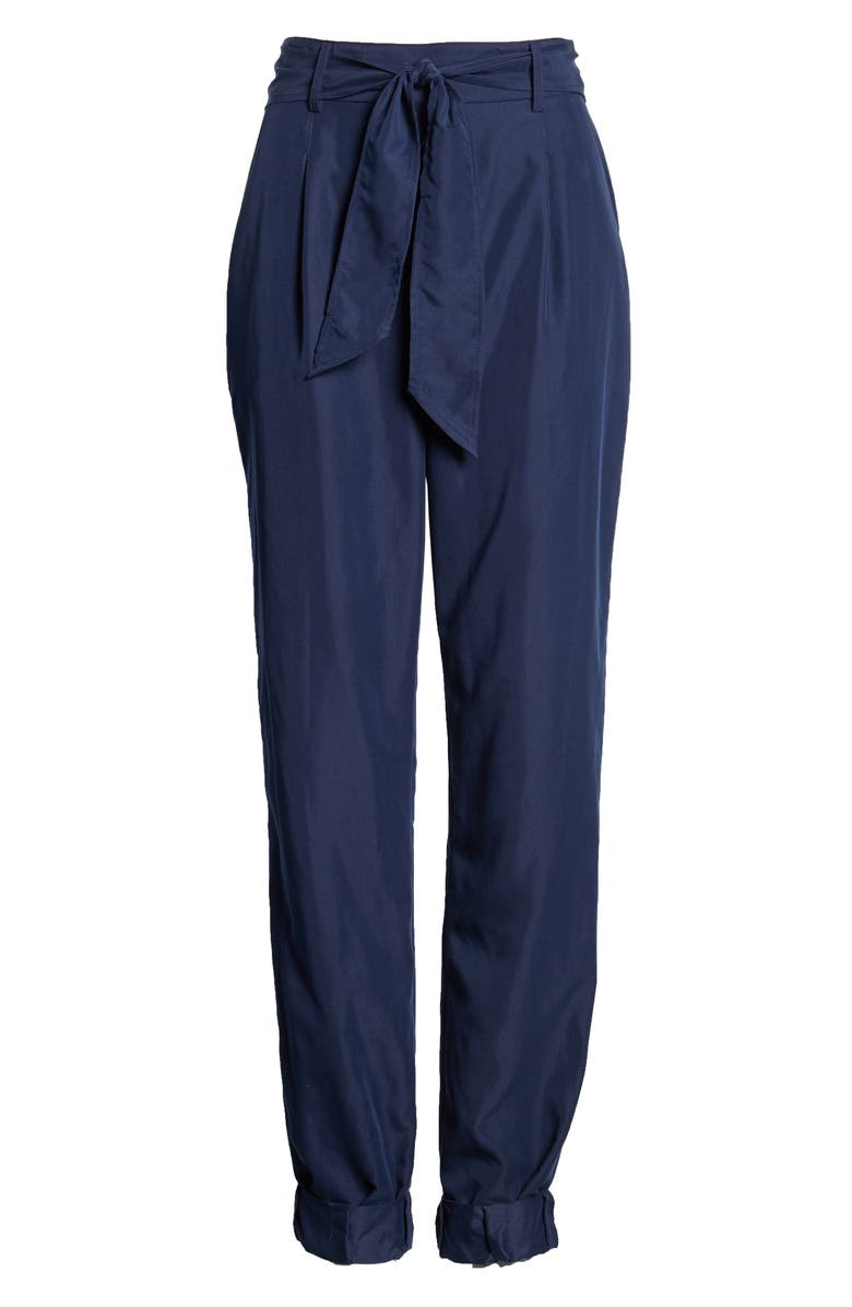 Leith Tie Waist Pants, Alternate, color, 