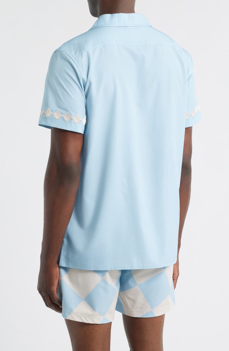 MAVRANS Shoreline UPF 50+ Button-Up Shirt, Alternate, color, Blue