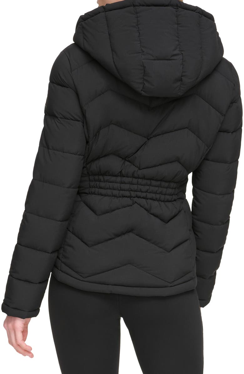 Calvin Klein Packable Chevron Quilt Puffer Jacket, Alternate, color,