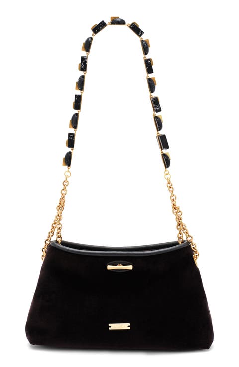 Mini Kiraz Leather Clutch