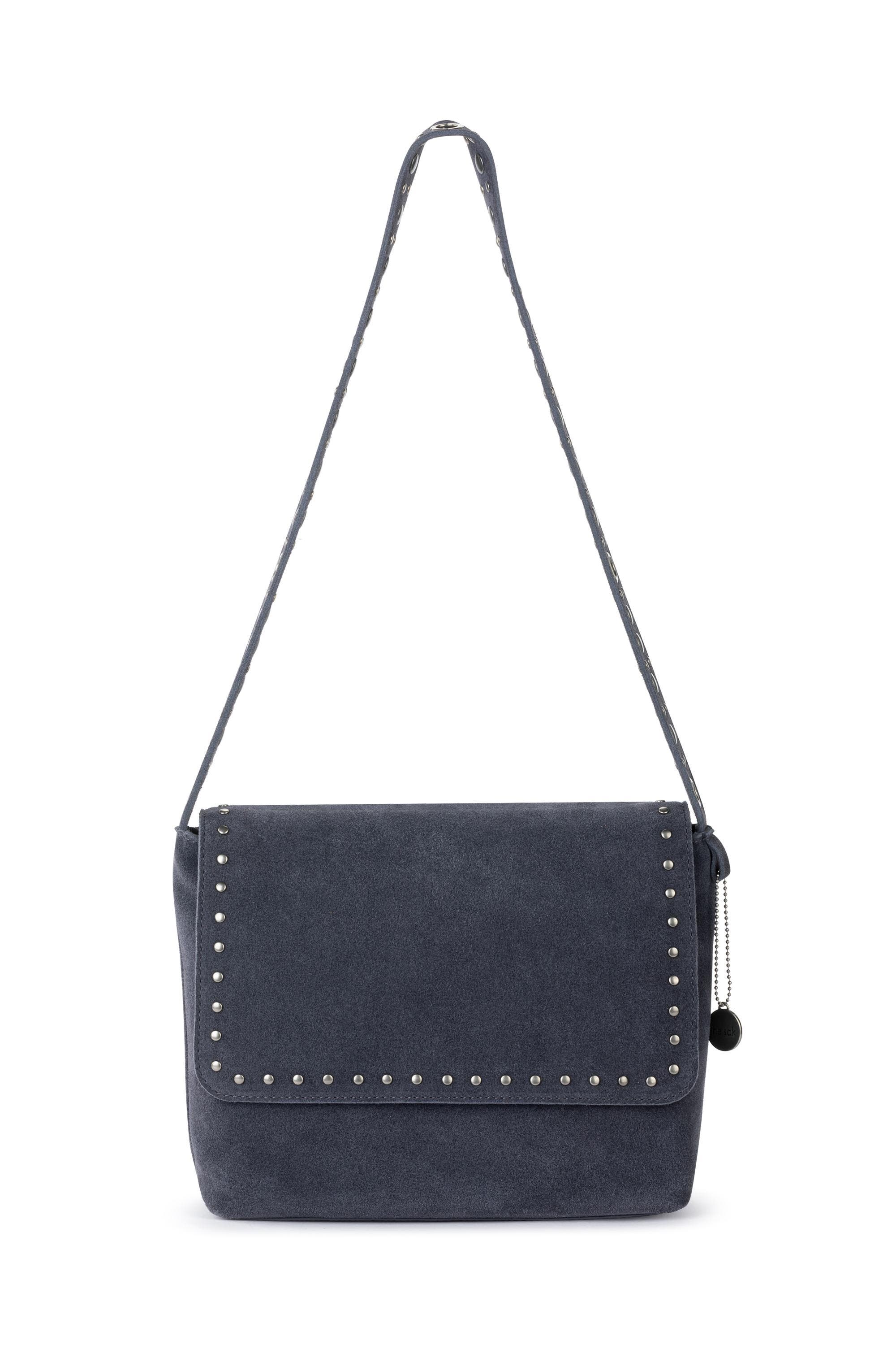 Storm Grey Suede Belt