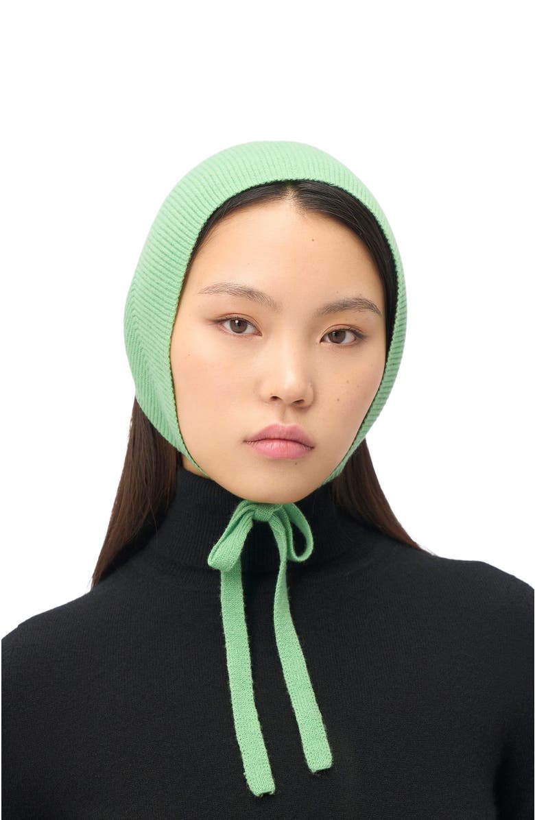 GOBI Mongolian Cashmere Cashmere Bonnet For Woman, Main, color, Zephyr Green
