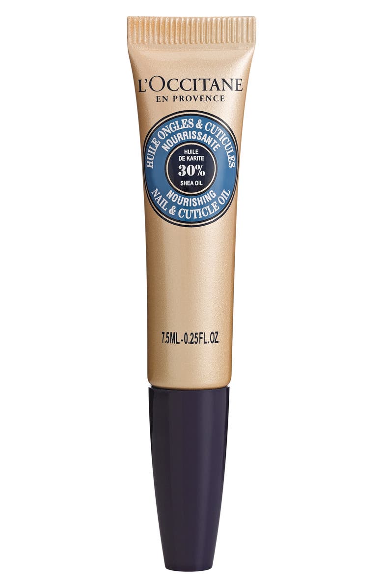 L'Occitane Shea Nourishing Nail & Cuticle Oil, Main, color,