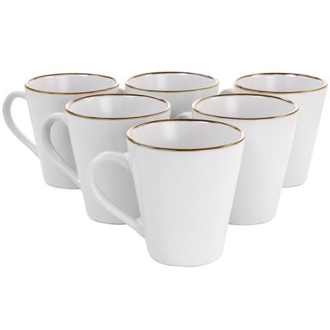 Arthur 6 Piece Stoneware Mug Set