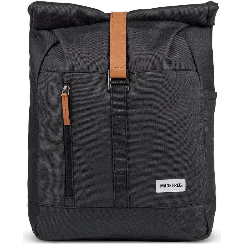 Made Free Roll Top Pack Backpack In Charcoal