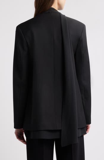 COS Wool Blazer with Scarf | Nordstrom