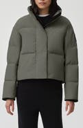 Canada Goose Grandview Black Label Crop 625 Fill Power Down Puffer Jacket