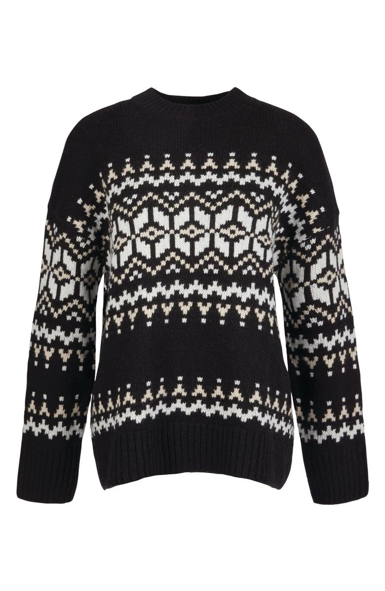 Barbour Cleaver Fair Isle Wool Blend Sweater, Alternate, color, 
