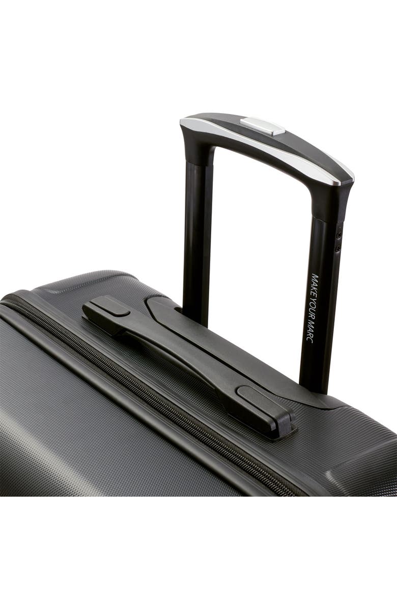 Lotus 21" Upright Carry On Suitcase, Alternate, color, Black