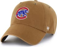 CARHARTT X 47 Men's Carhartt x '47 Brown Chicago Cubs Clean Up Adjustable Hat