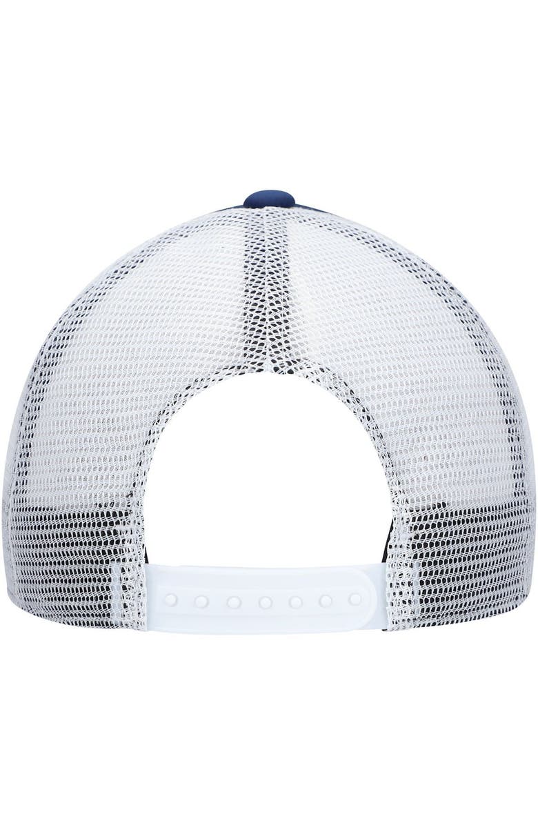 adidas Women's adidas Navy/White Washington Capitals Foam Trucker Snapback Hat, Alternate, color, 