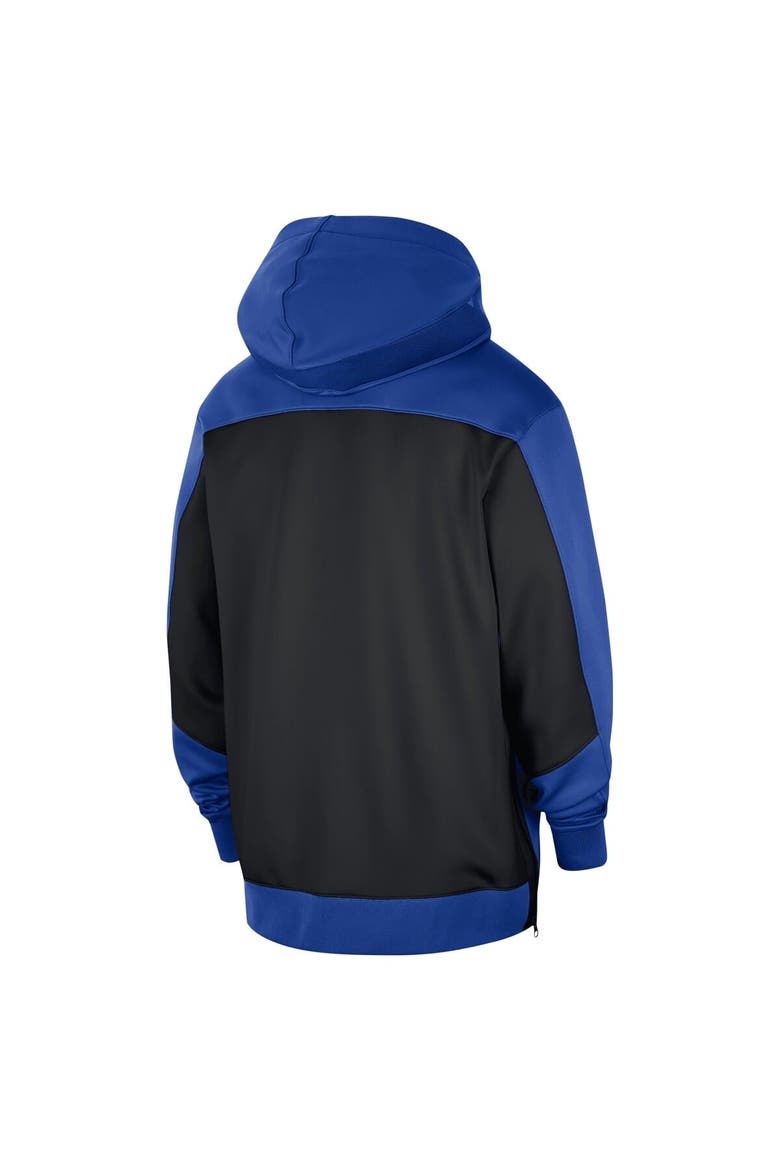Men's Nike Blue Dallas Mavericks Authentic On-Court Showtime Performance Full-Zip Hoodie, Alternate, color, Blue