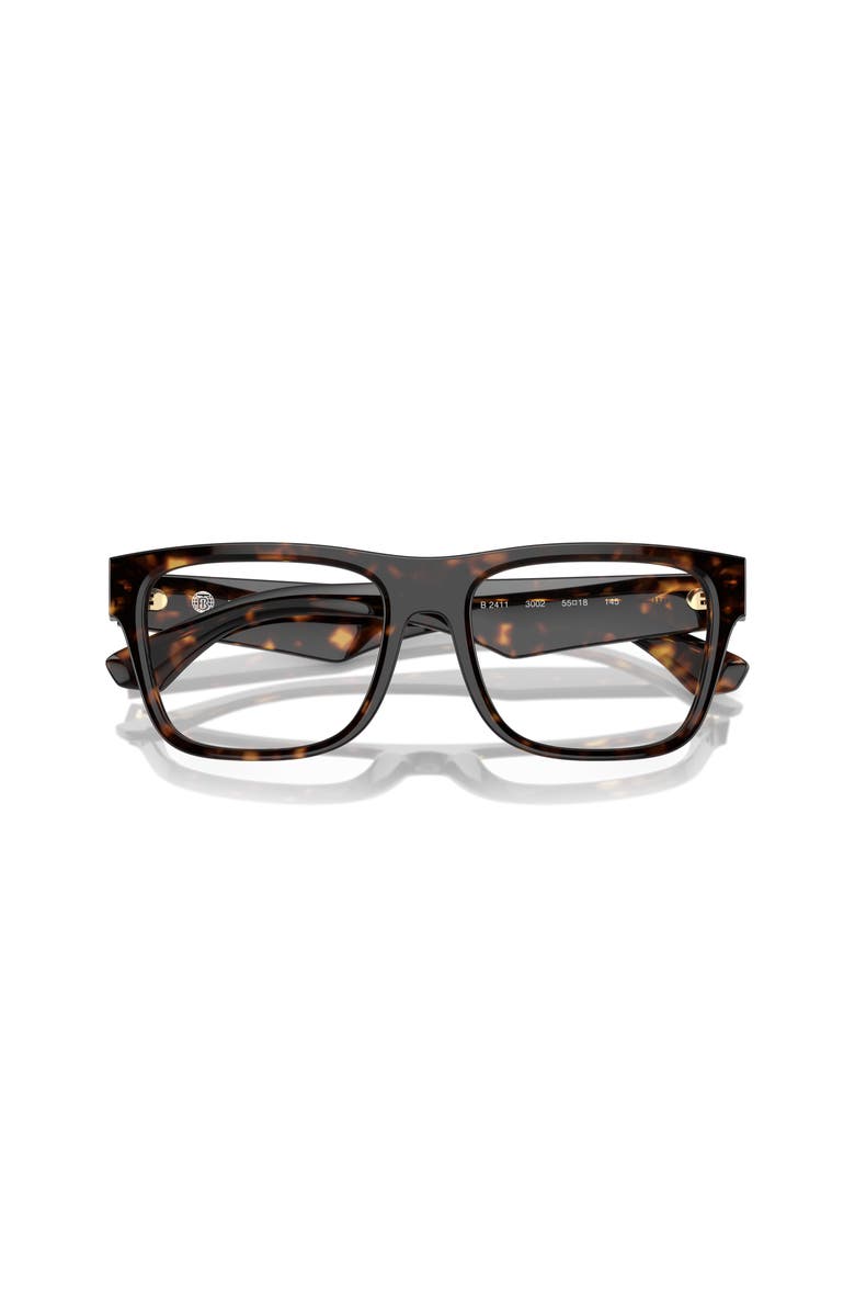 Burberry 53mm Square optical glasses, Alternate, color, Brown