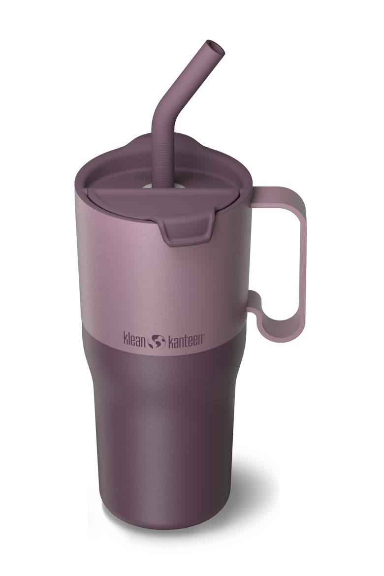 26oz Rise Insulated Tumbler with Straw Lid, Alternate, color, Dusty Orchid