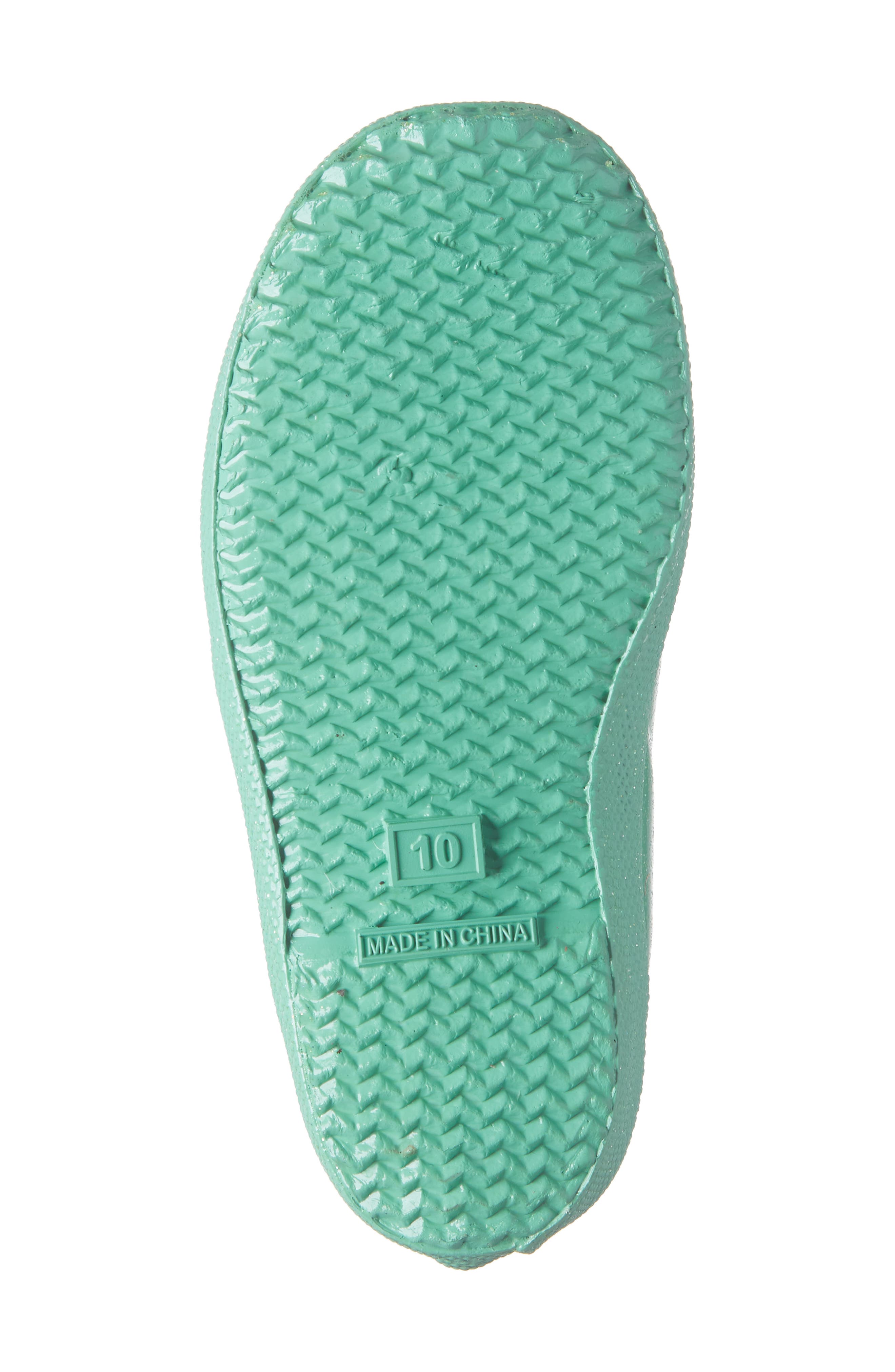 Kids First Classic Starcloud Glitter Rain Boot, Alternate, color, SEA NOODLE