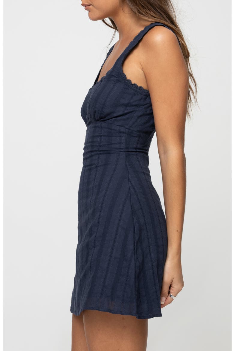 Dasha Fit & Flare Minidress, Alternate, color, NAVY