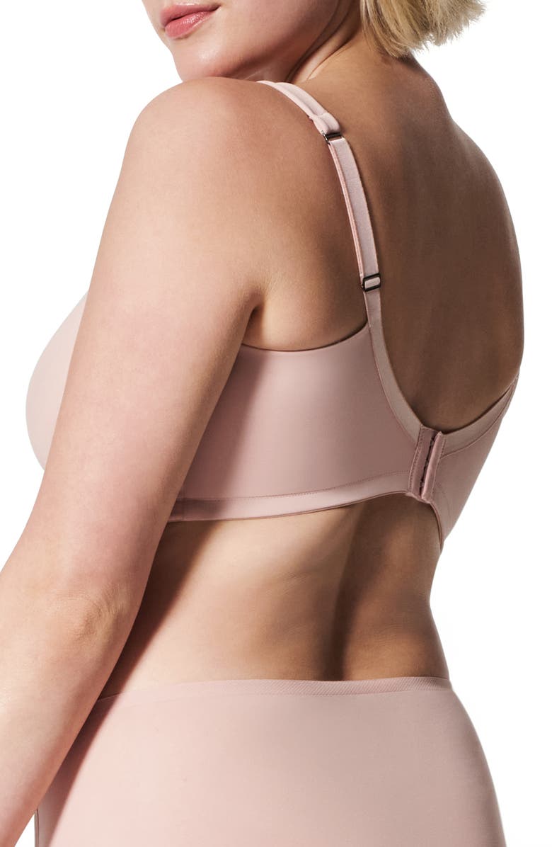 Low Profile Cushioned Underwire Minimizer Bra
