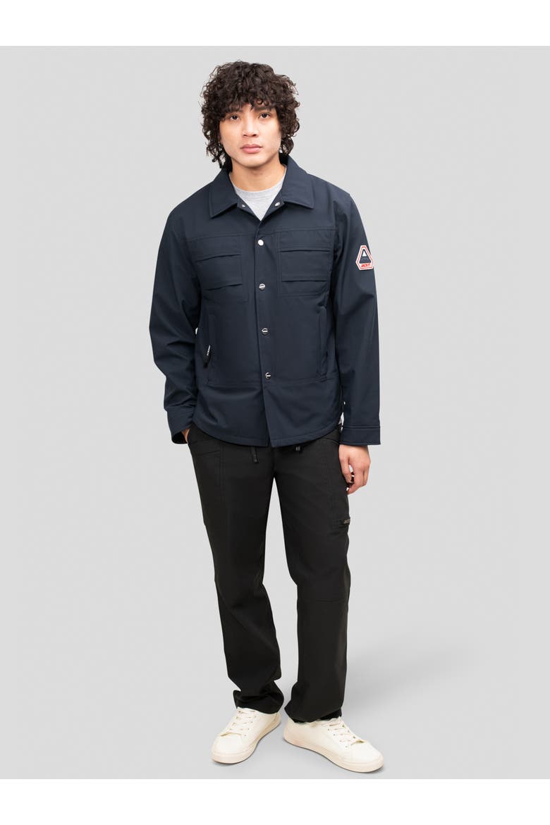 Eden Shirt Jacket, Main, color, Navy