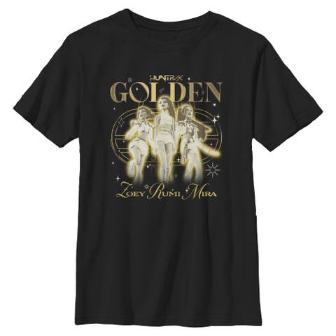 Boy's KPop Demon Hunters Huntrix The Golden Girls  Graphic T-Shirt